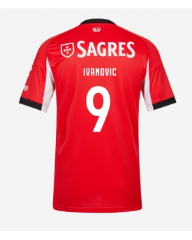 Benfica Franjo Ivanovic #9 Maglia Gara Casa Repliche 2025-26 Maniche Corte